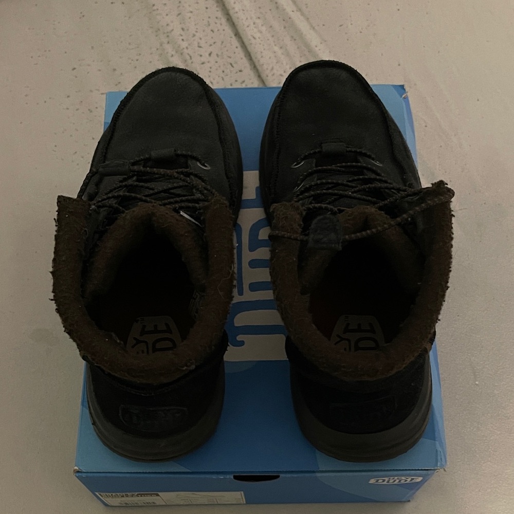 Hey dudes Stylish Black and Brown Men's Boots